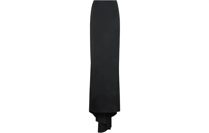 Balenciaga Train Maxi Skirt