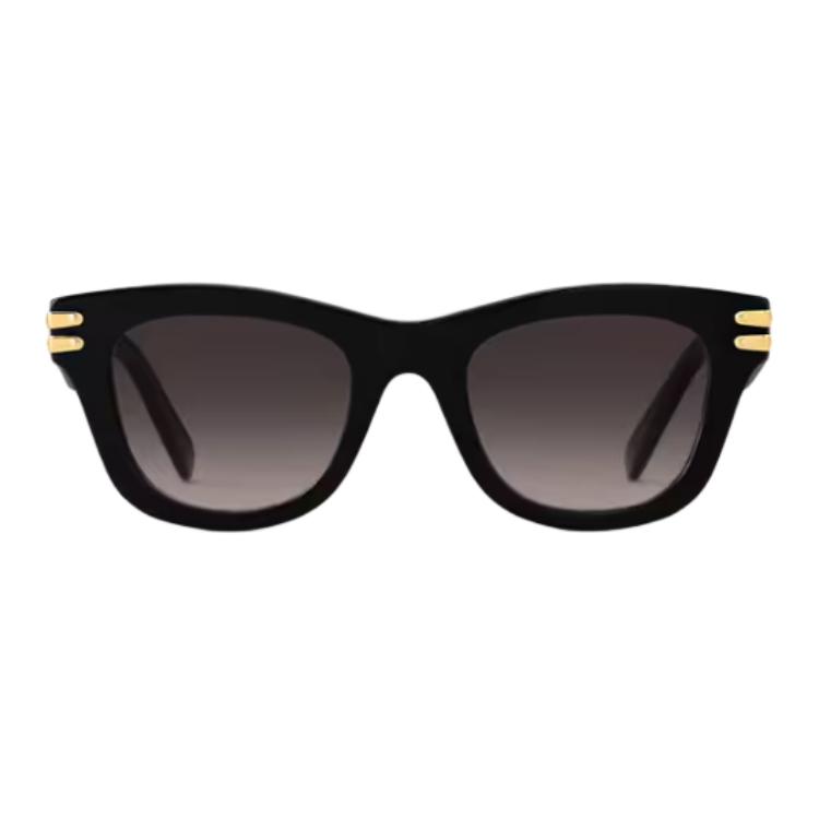 Женские очки Louis Vuitton Cat (черные)
