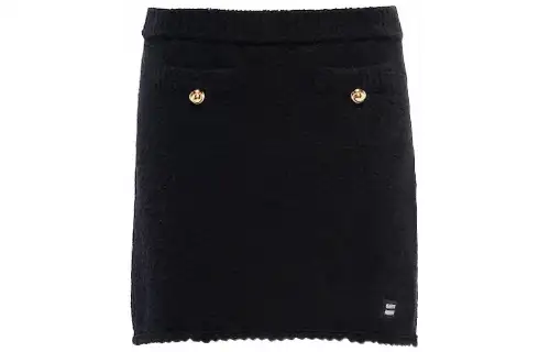 MIU MIU FW22 Casual Short Skirts Women's Black
