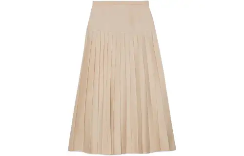 GUCCI Pleated Midi Skirt