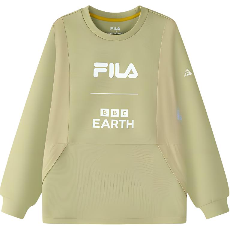 Мужские худи Fila BBCEARTH (бежевые)