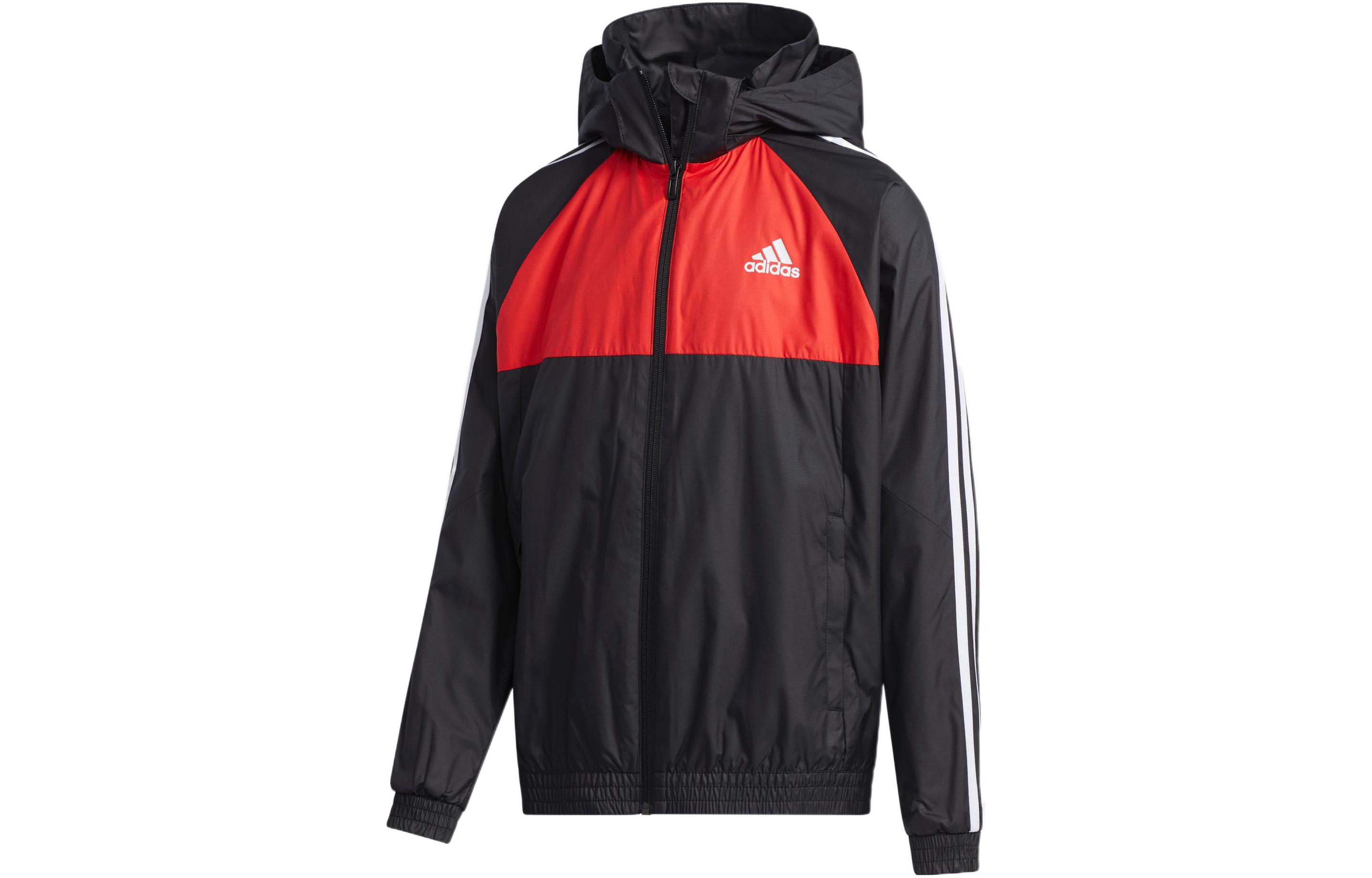 Куртка adidas adidas Logo (черная с цветными вставками)