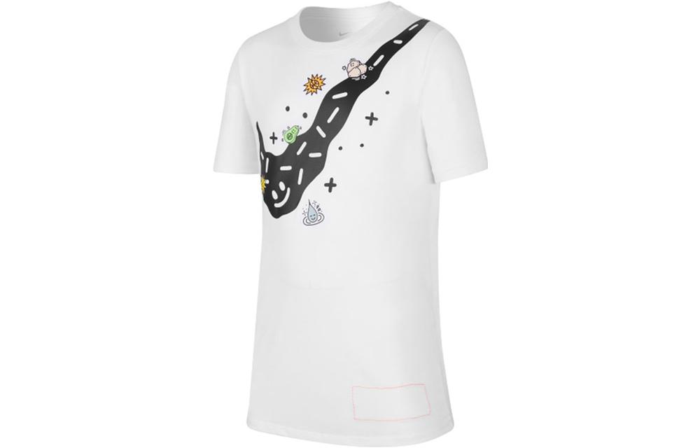 Мужская футболка Nike DRI-FIT (белая)
