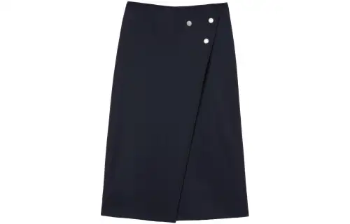 Burberry SS23 Casual Long Skirt Women's Blue