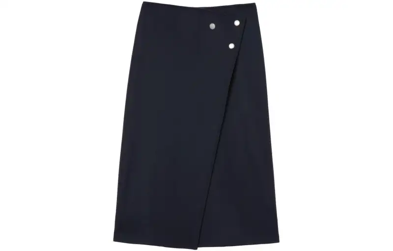 Burberry SS23 Casual Long Skirt Women's Blue