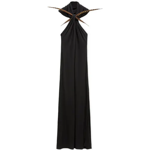 LOEWE SS25 Women's Pre Selection Collection Sleeveless Dress Women's Black