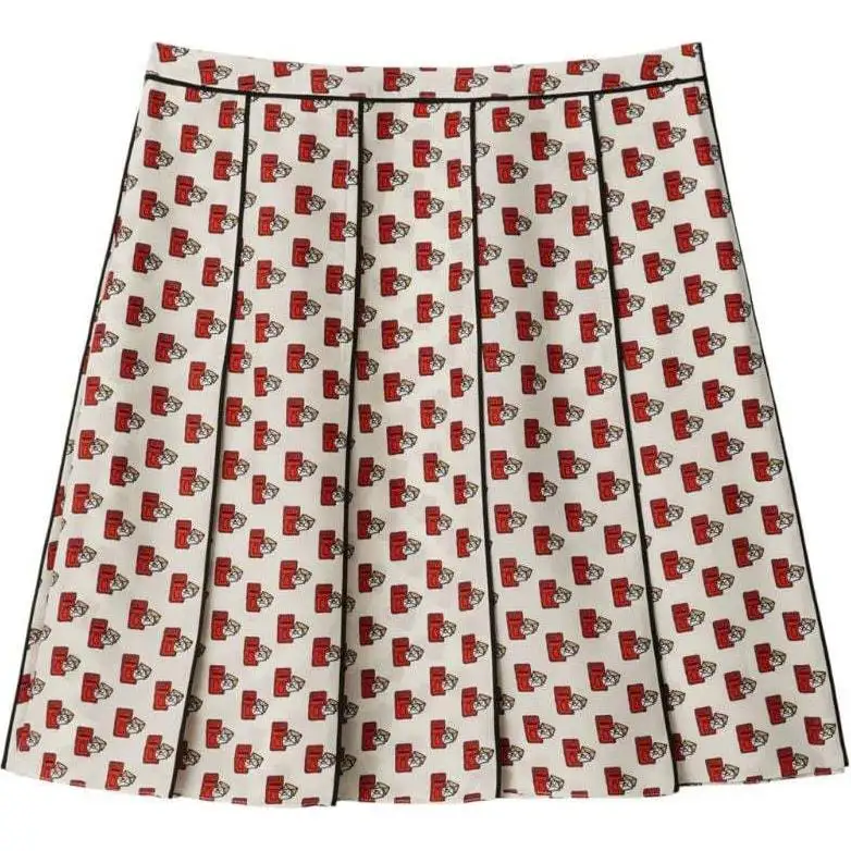 Burberry Casual Short Skirts Women's White