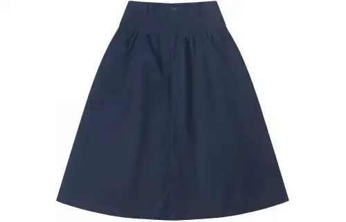 Converse FW23 Casual Long Skirt Women's Marine Blue