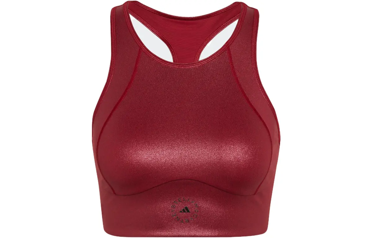 Adidas Sleeveless Sports Shirts Women's Christ Red Other