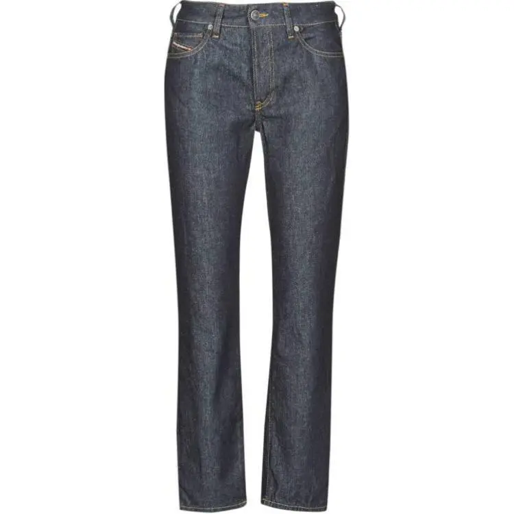 DIESEL Jeans Women's Blue Moderate Straight Fit Pants