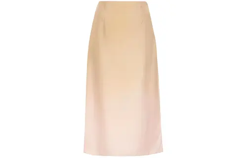 PRADA Tie Dyed Midi Skirt