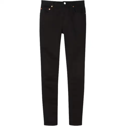 GUCCI Laser Design Straight Denim Pants