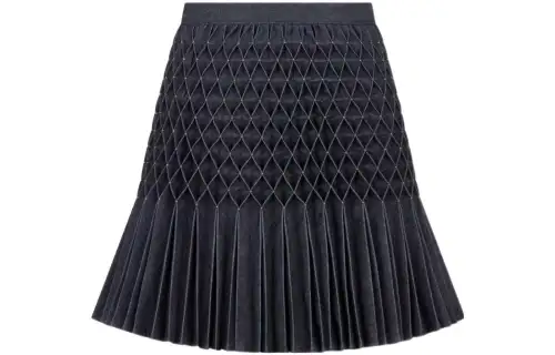 DIOR SS23 Casual Short Skirts Women's Dark Blue