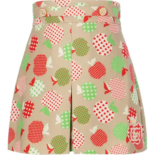 GUCCI Casual Short Skirts Women's Multicolor