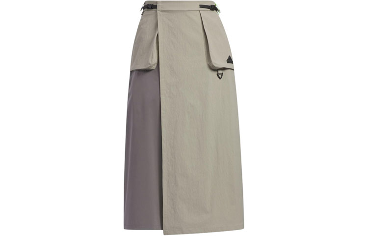 Женская юбка adidas City Escape Cargo Skirt (серая)