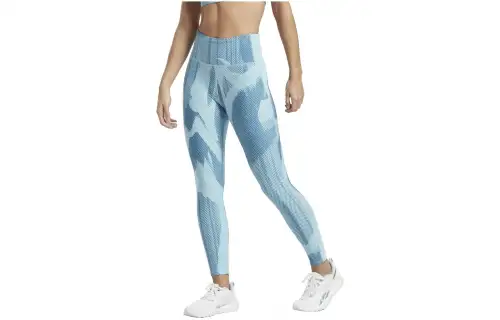 Reebok LUX PERFORM LEGGINGS Sports Pants Women's Blue