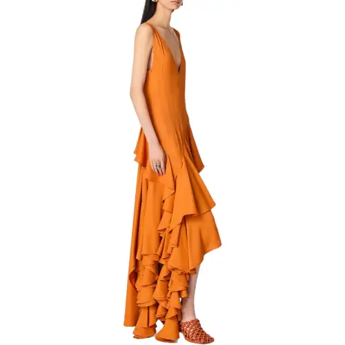 Bottega Veneta Sleeveless Dress Women's Yellow