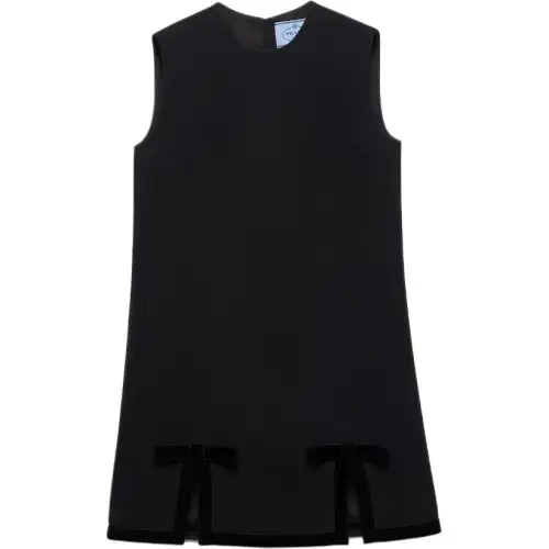 PRADA Sleeveless Dress Women's Black