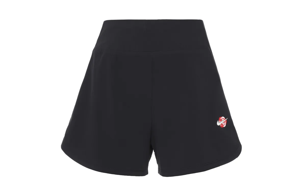 Nike Dri-Fit Sports Shorts Women's Black Moderate Woven Shorts