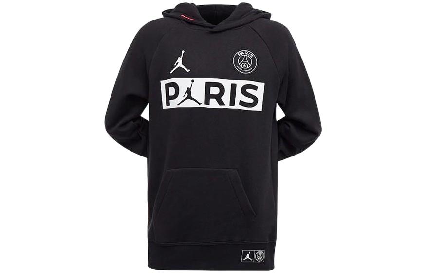 Худи Jordan x PSG Logo (черное)