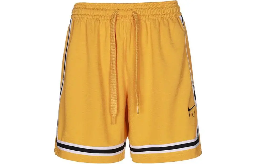 Nike Sports Shorts Women's Yellow Moderate