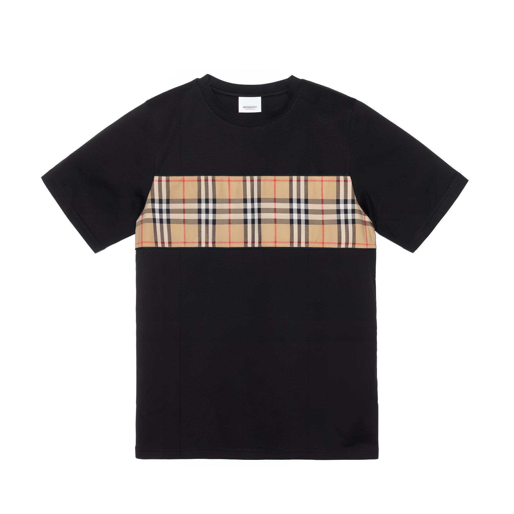 Мужская футболка Burberry SS23 (черная)