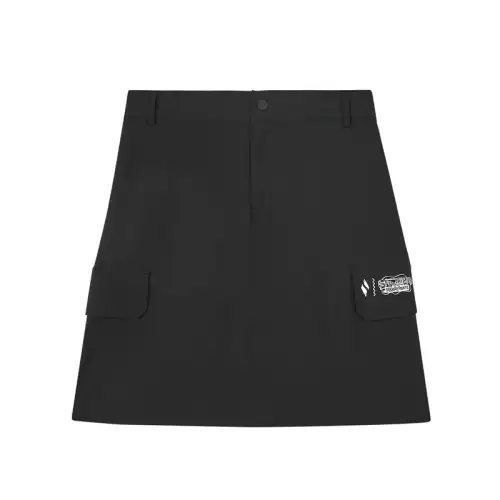 Skechers X SPONGEBOB SQUAREPANTS Casual Short Skirts Women's Carbon Black Moderate Short Other