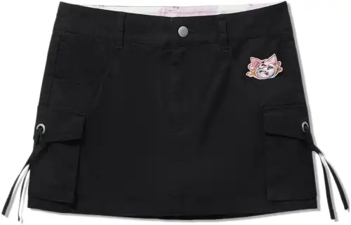 Li Ning x LOL Casual Short Skirts Women's Black