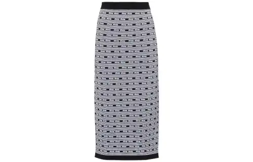 MIU MIU SS23 Skirt Women's Black
