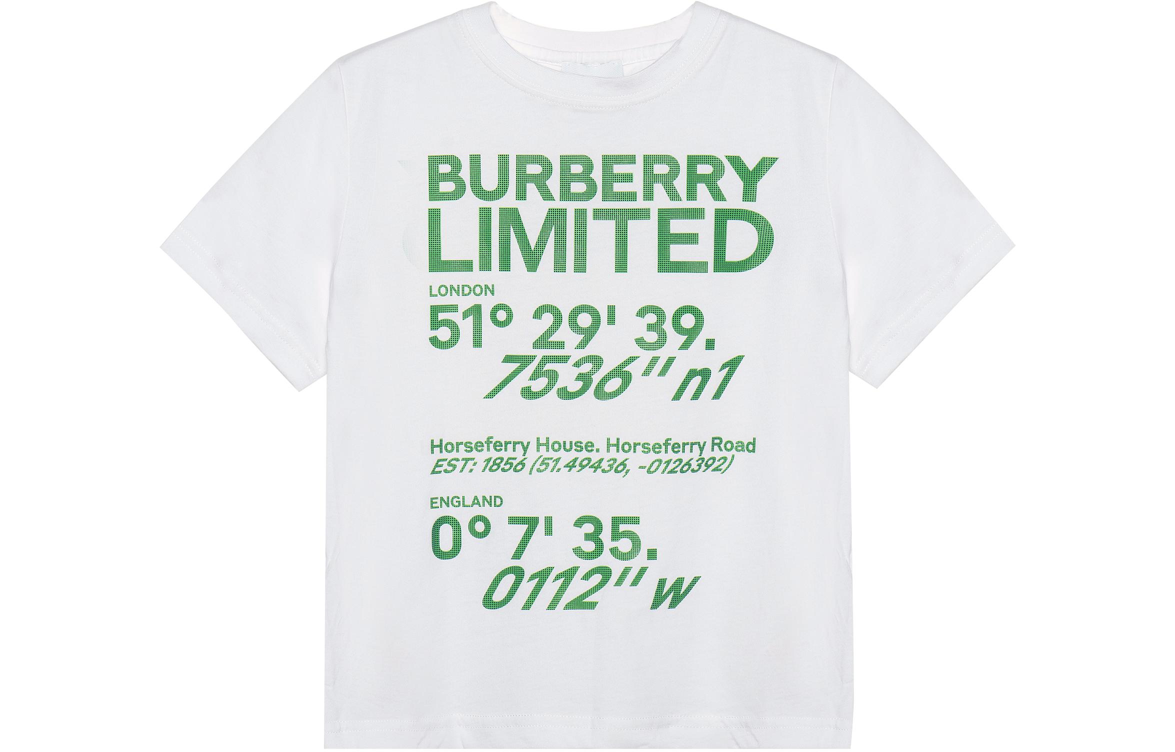 Мужская футболка Burberry (белая)