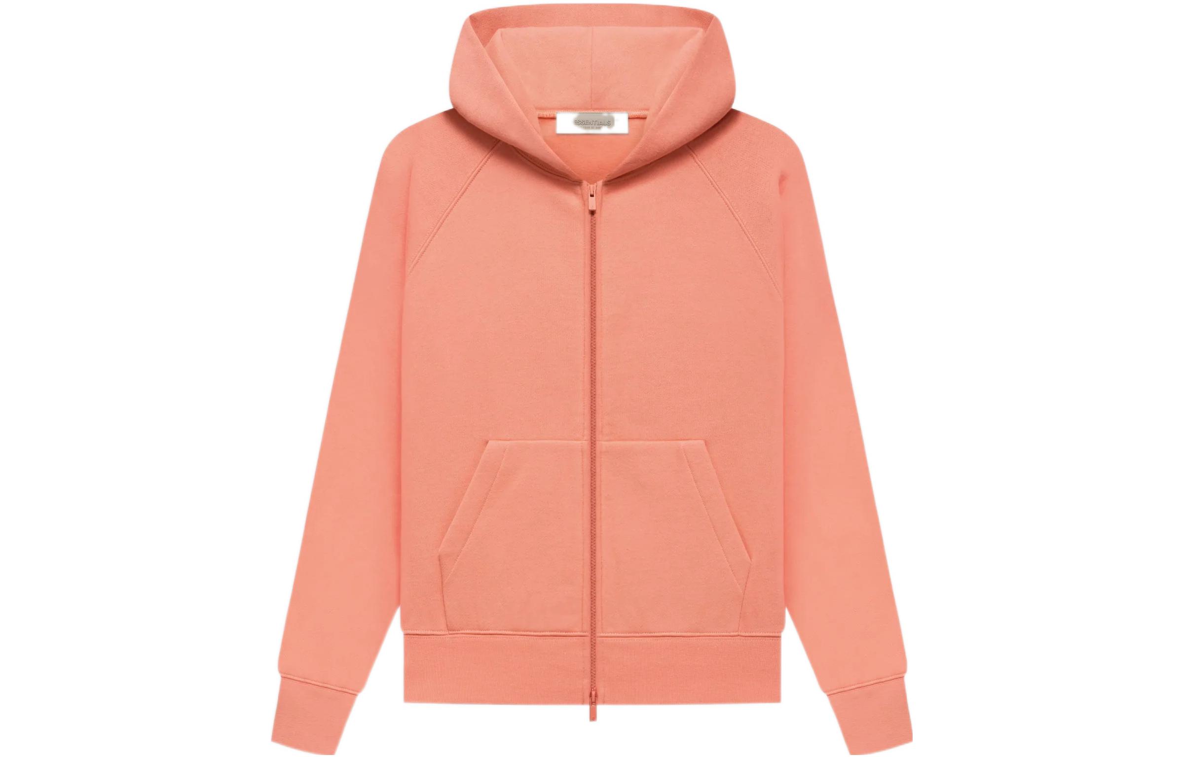 Худи Fear of God Essentials Kids Fullzip Hoodie (коралловое)