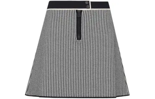 DIOR SS24 Casual Short Skirts Women's Black
