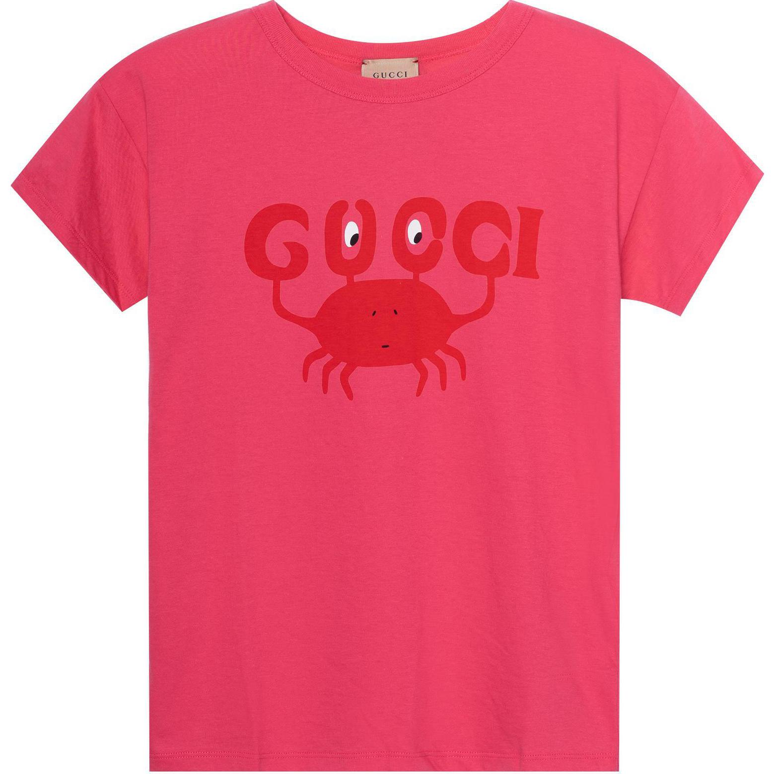 Женская футболка Gucci GUCCIT SS23 (красная)