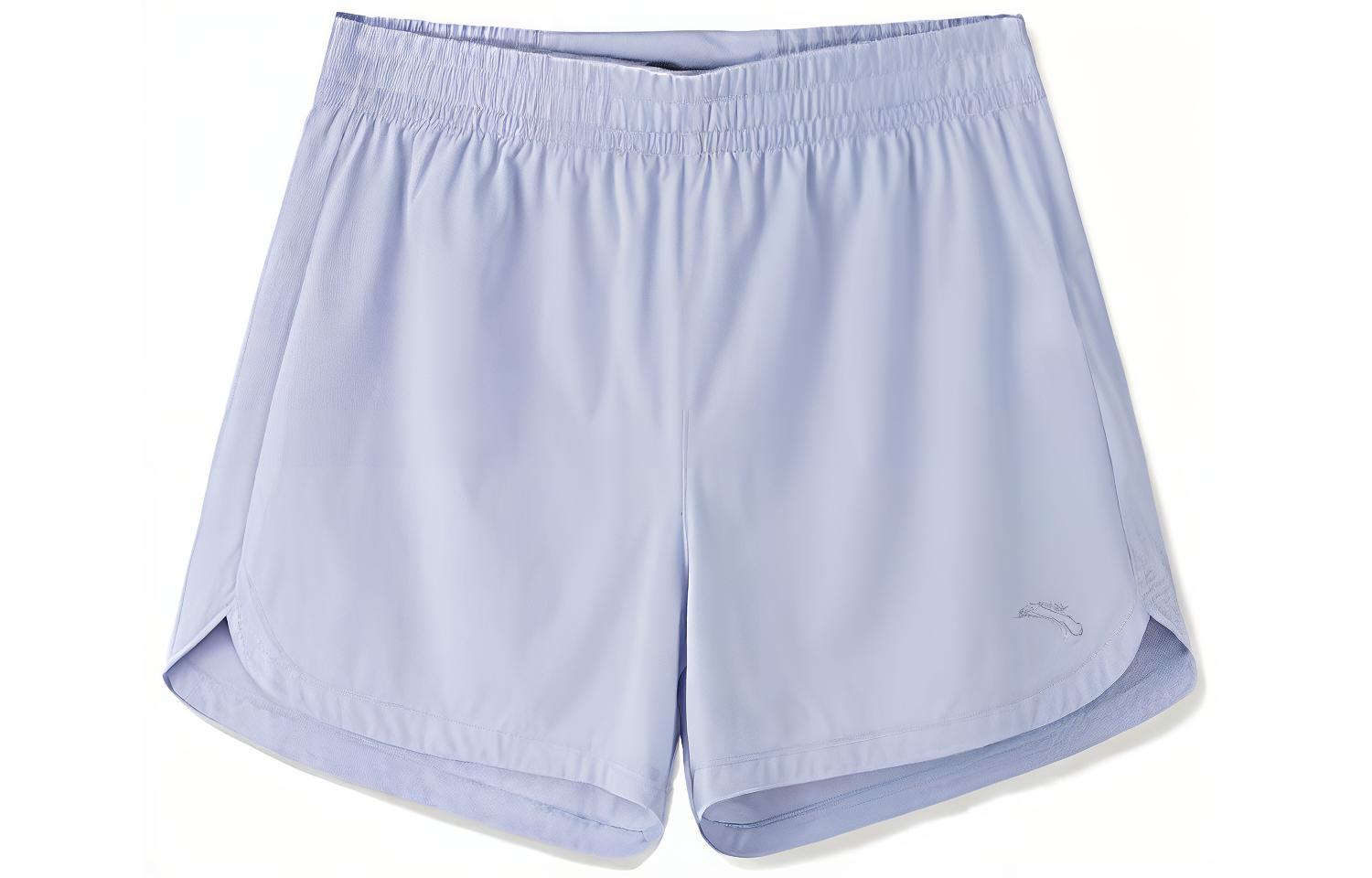 ANTA Running Collection Sports Shorts Women’s Clear Frost Purple Moderate Tight Pants