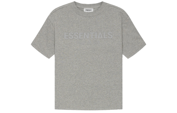 Детская футболка Fear of God Essentials (бежевая)