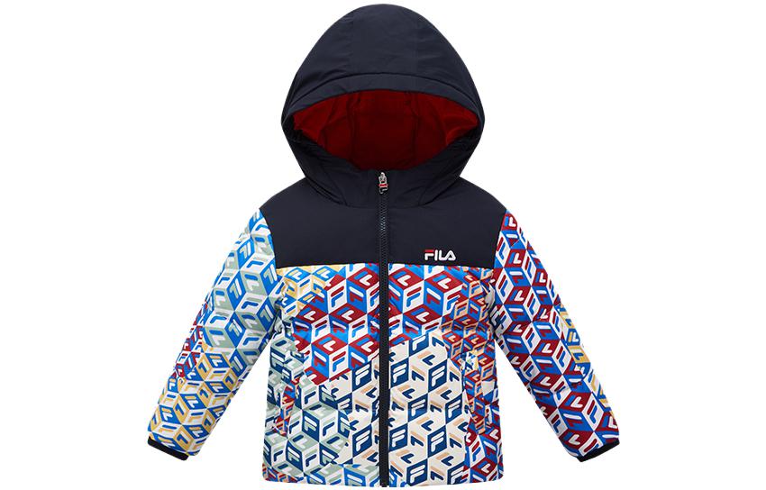 Мужская куртка Fila KIDS (синяя)