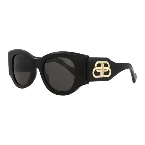 Balenciaga Round Frame Acetate Sunglasses