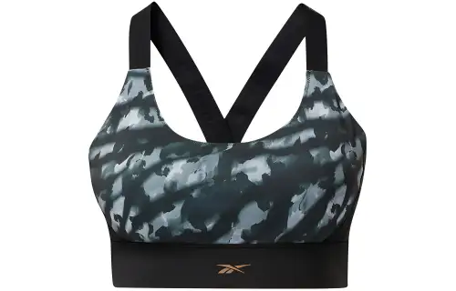 Reebok Kireifit Sports Bra Aop Sports Underwear Women's Black