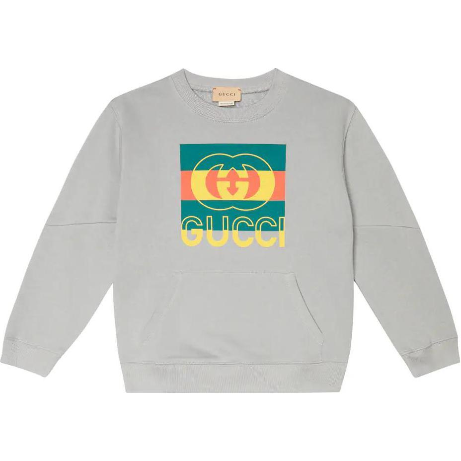 Мужское худи Gucci SS23 (серое)