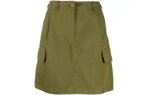 KENZO High Waist Cargo Mini Skirt