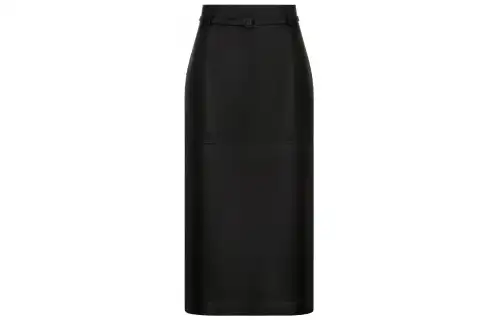 DIOR SS23 Casual Long Skirt Women's Black