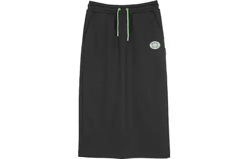 Skechers Casual Long Skirt Women's Carbon Black