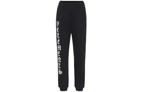 Vetements Sports Pants Women's Black Moderate