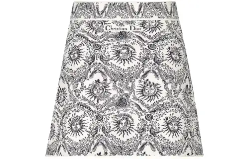 DIOR SS24 Casual Short Skirts Women's White