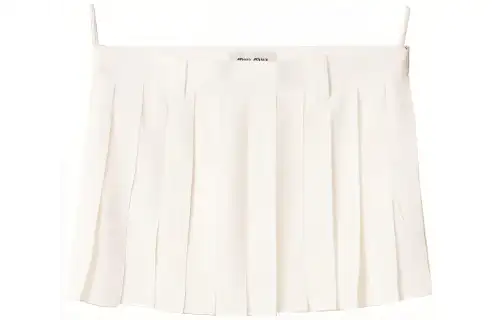 MIU MIU SS23 Casual Short Skirts Women's White