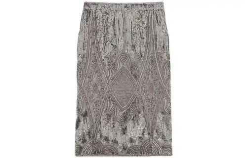 SAINT LAURENT Skirt Women's Gray