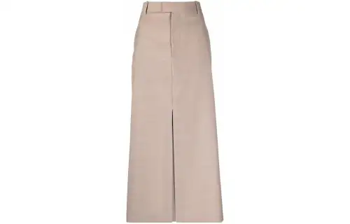 Bottega Veneta Casual Long Skirt Women's Khaki