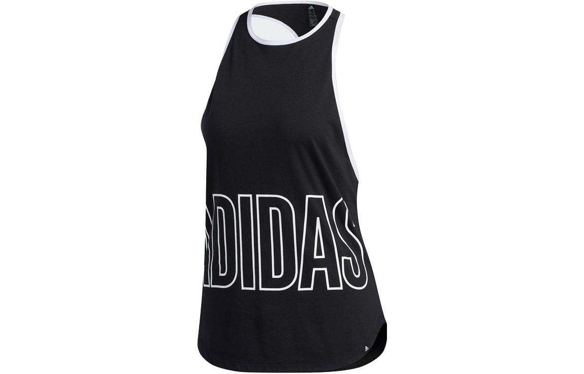 Adidas Sleeveless Sports Shirts Women’s Black Other
