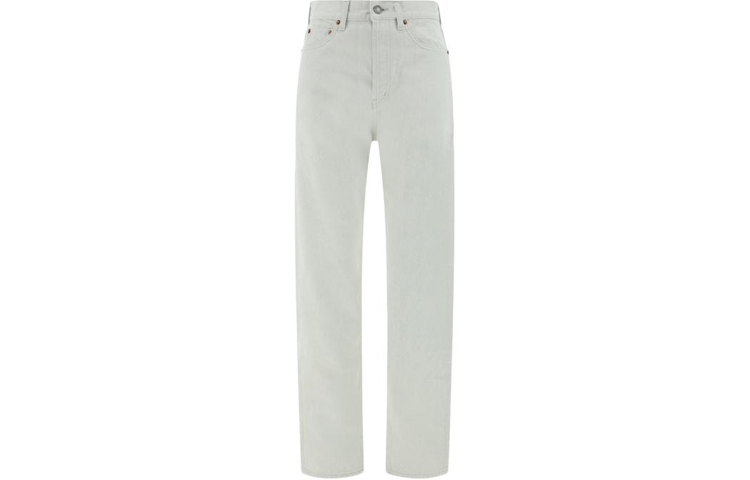 Женские джинсы SAINT LAURENT (белый)