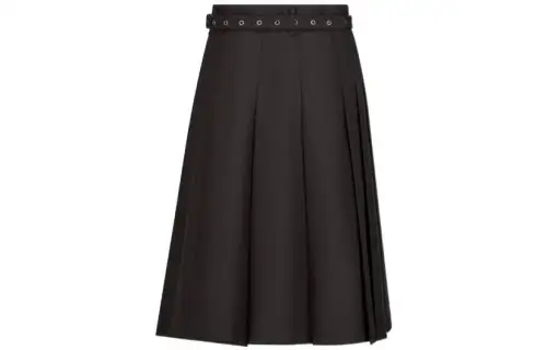 DIOR SS23 Casual Long Skirt Women's Black